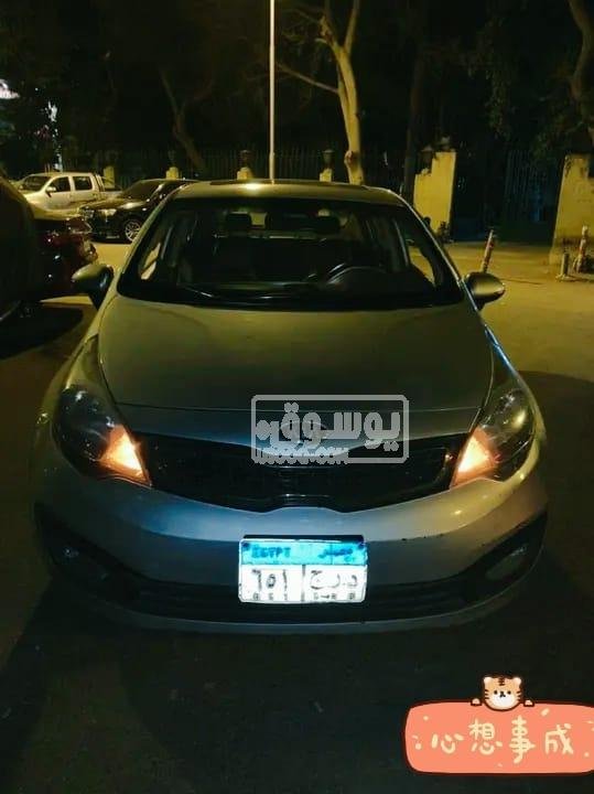 سيارة للبيع كيا ريو اوتوماتيك بفتحة سقف فى مصر الجديدة