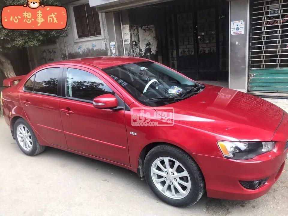 سيارة ميتسوبيشى لانسر عداد 56 الف كم اعلى فئة للبيع