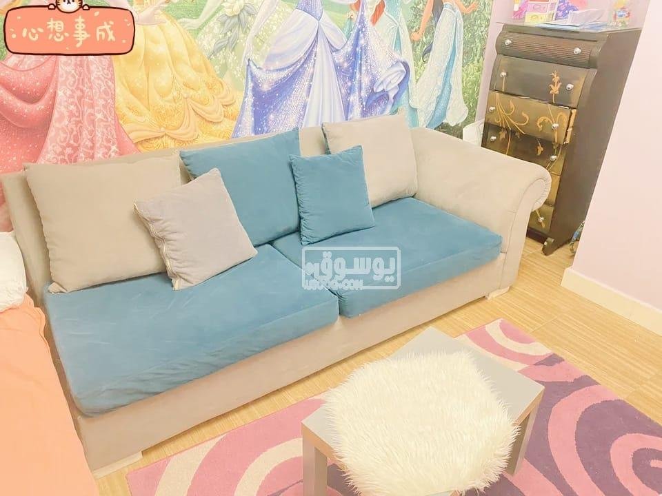 ركنة للبيع قطعتين مستعملة بحالة ممتازة فى عين شمس