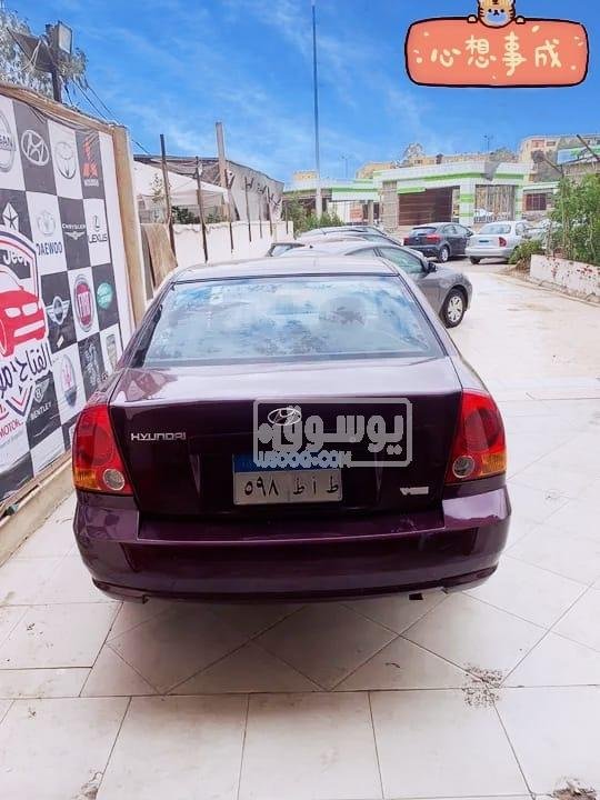 سيارة هيونداى موديل 2016 برخصة سارية لمدة سنة للبيع بالقاهرة