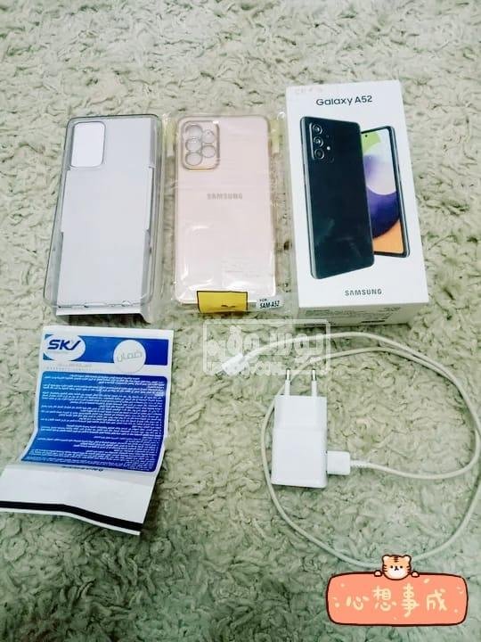 موبايل للبيع كسر زيرو Samsung Galaxy A52 فى الوراق بالجيزة