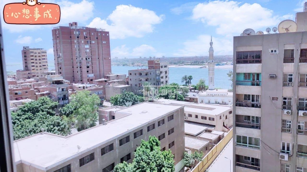 شقة للايجار اليومى او شهرى تطل على النيل مفروشة فى المعادى