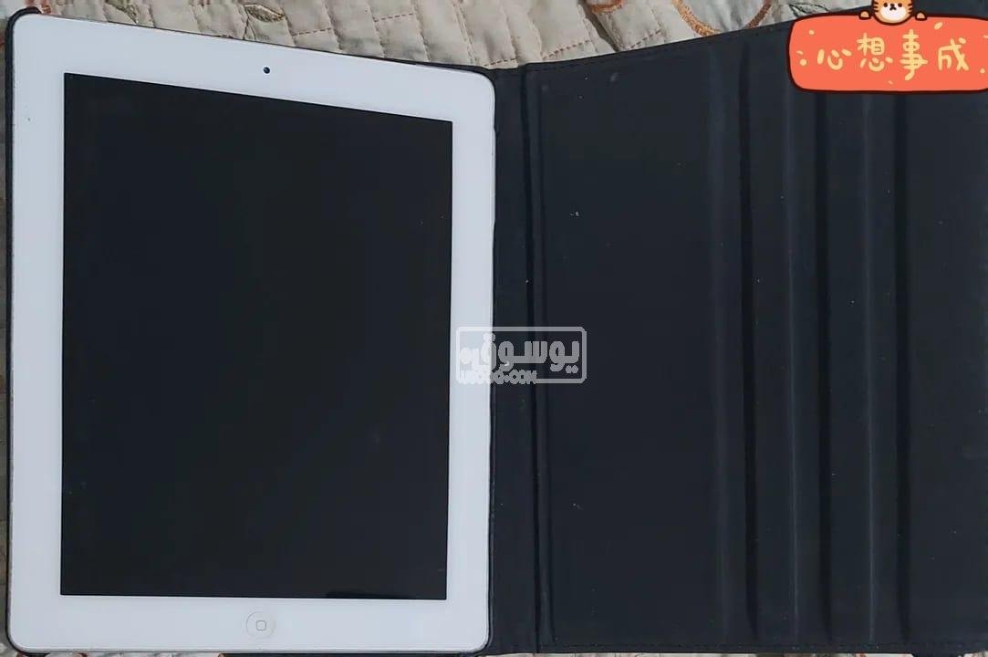 للبيع ايباد Apple ipad 2 مستعمل بحالة ممتازة بجراب اوريجينال