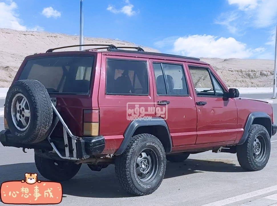 سيارة جيب موديل 1996 يدوى رخصة سارية سنة للبيع فى حلوان