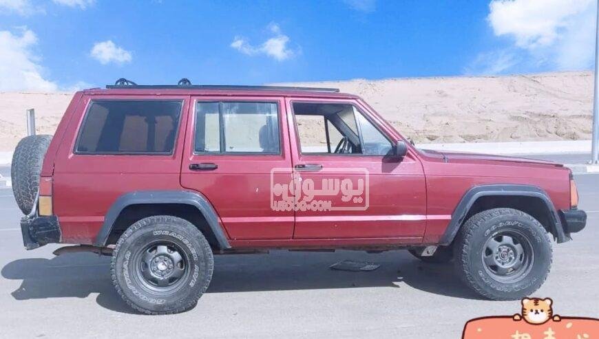 سيارة جيب موديل 1996 يدوى رخصة سارية سنة للبيع فى حلوان