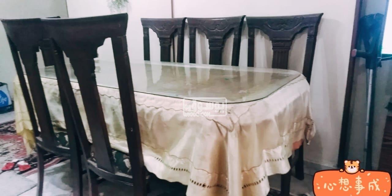 سفرة مستعملة بحالة جيدة للبيع فى فيصل