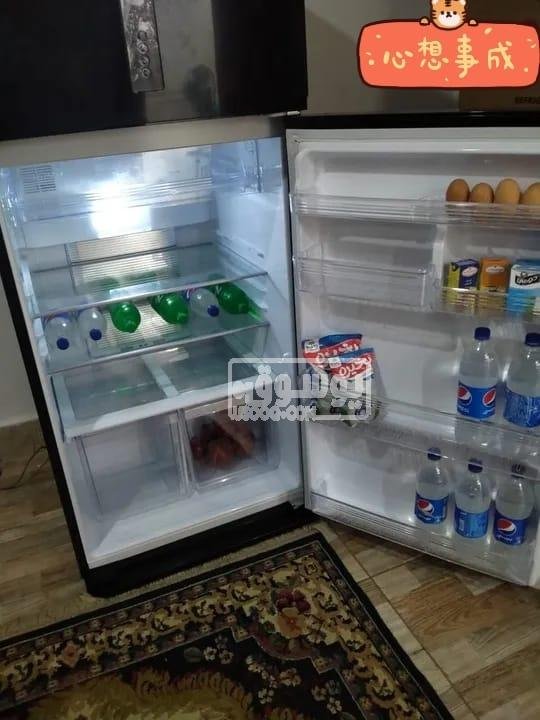 تلاجة تورنيدو بحالتها الجديدة استعمال شهر ونص للبيع بالجيزة