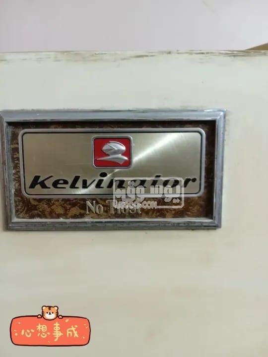 تلاجة مستعلة للبيع معاها قاعدة الوميتال فى عين شمس