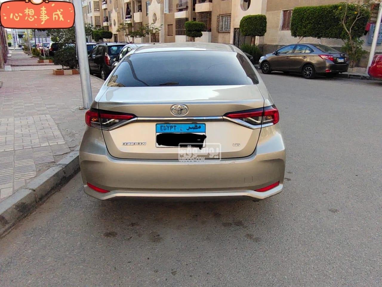 سيارة تويوتا موديل 2021 اوتوماتيك للبيع فى التجمع الخامس