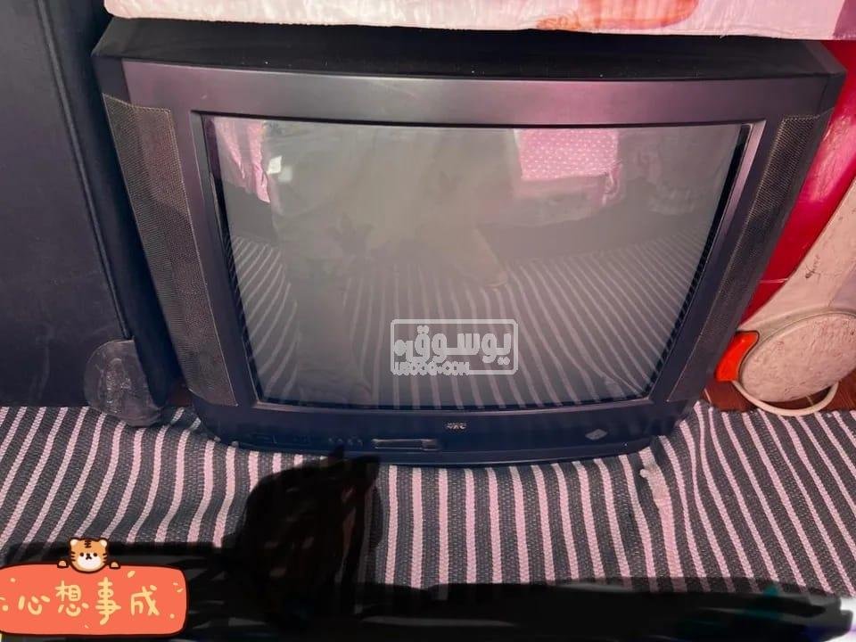 تلفزيون وريسيفر للبيع بحالة جيدة فى التبين بالقاهرة