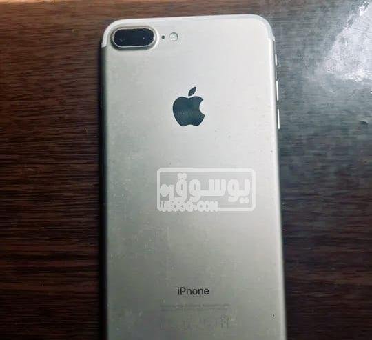 موبايل i phone 7 plus مستعمل بحالة ممتازة للبيع فى الزمالك