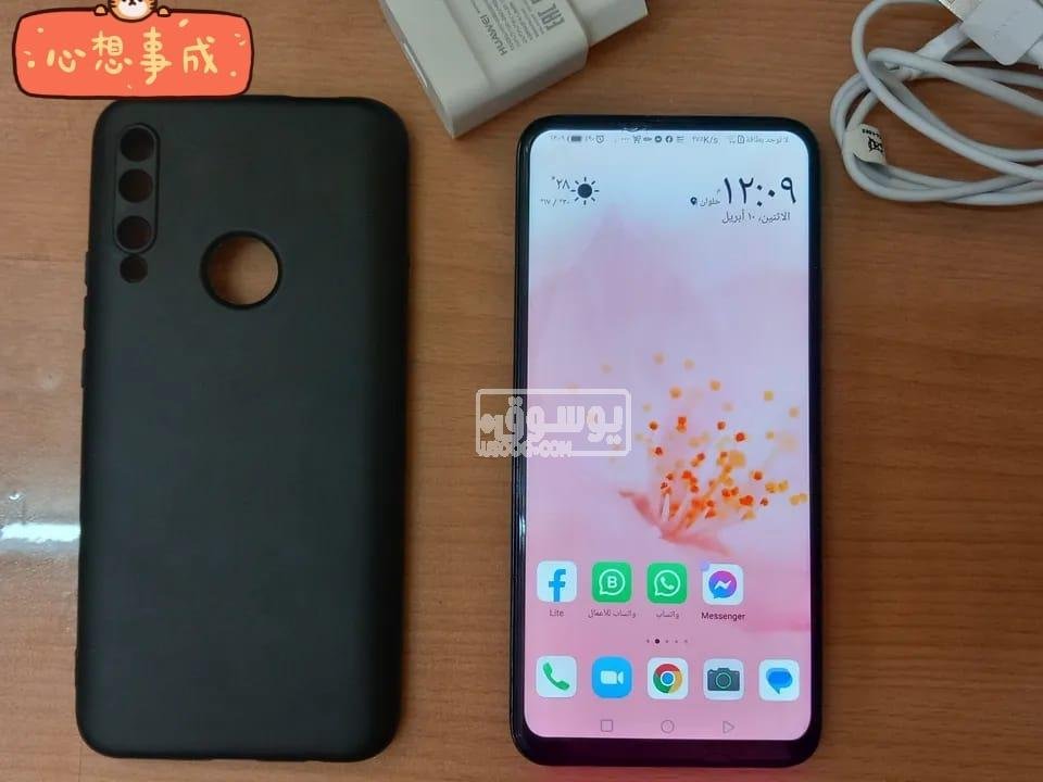 موبايل 128 جيجا هواوى برايم Y9 بحالة جيدة للبيع فى المعادى