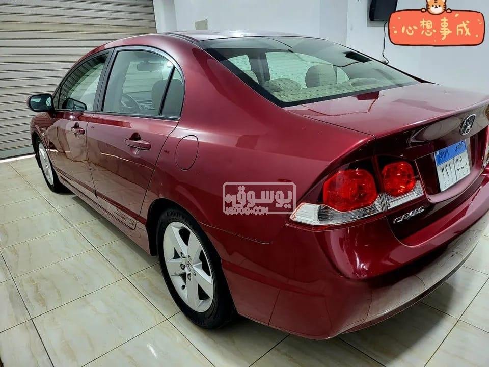 سيارة هوندا سيفيك اوتوماتيك بمواصفات يابانية للبيع فى مدينتى