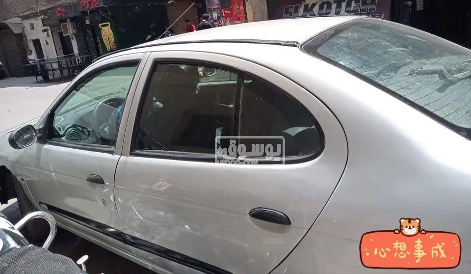 سيارة رينو ميجان موديل 2000 للبيع فى المرج بالقاهرة