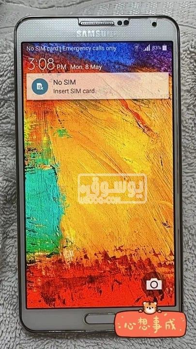 موبايل سامسونج جلاكسى نوت 3 بحالة جيدة للبيع