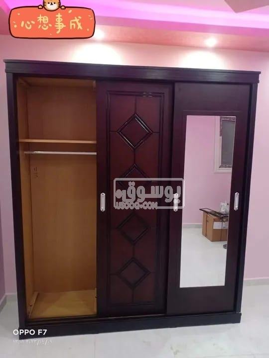 دولاب وسط للبيع خشب زان فى كونتر للبيع ومتاح التوصيل