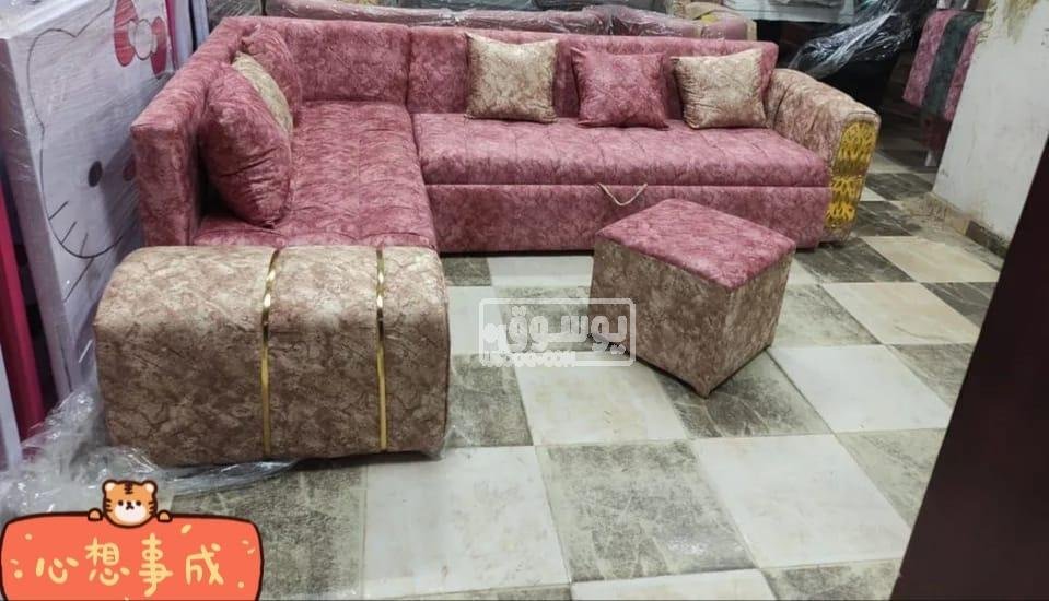 ركنة للبيع تلاتة فى واحد ركنة وسرير وسحارة بسعر مغرى