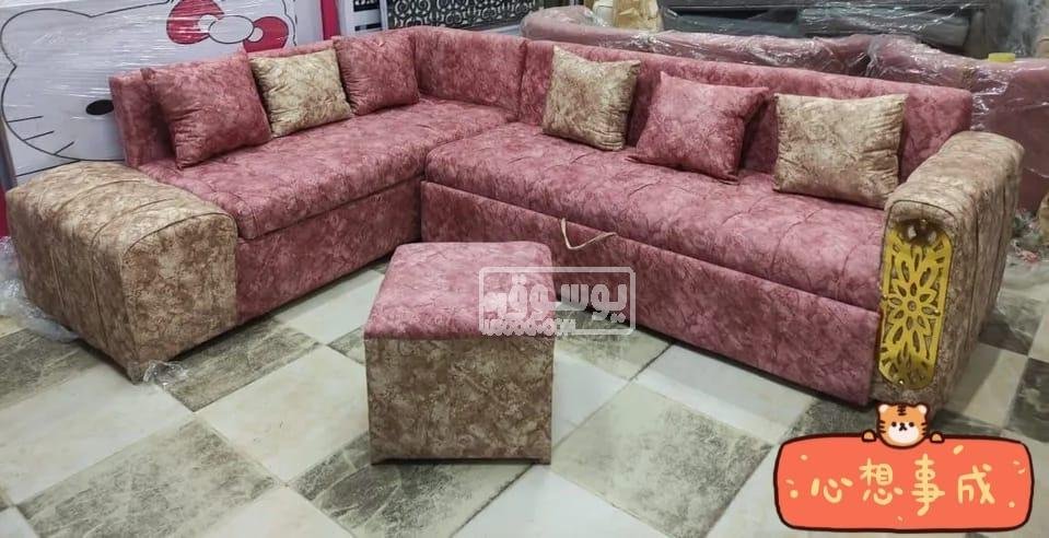 ركنة للبيع تلاتة فى واحد ركنة وسرير وسحارة بسعر مغرى