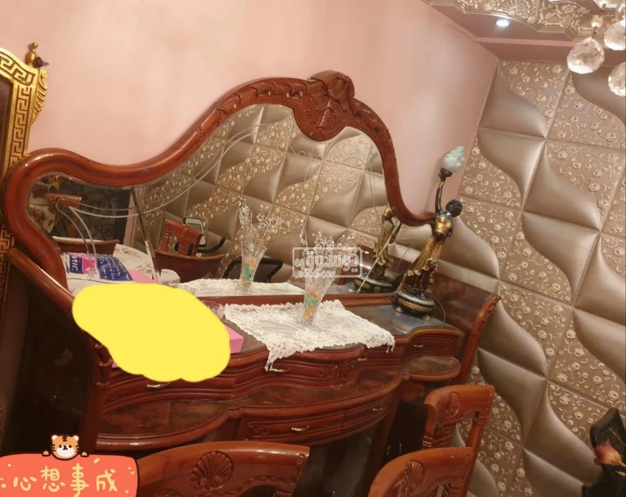 غرفة سفرة كاملة للبيع بحالة ممتازة فى شبرا بالقاهرة