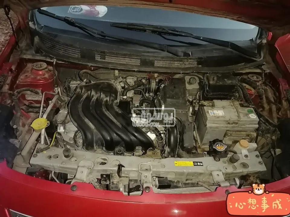 سيارة نيسان اوتوماتيك بحالة ممتازة سرعة البيع لدواعى السفر