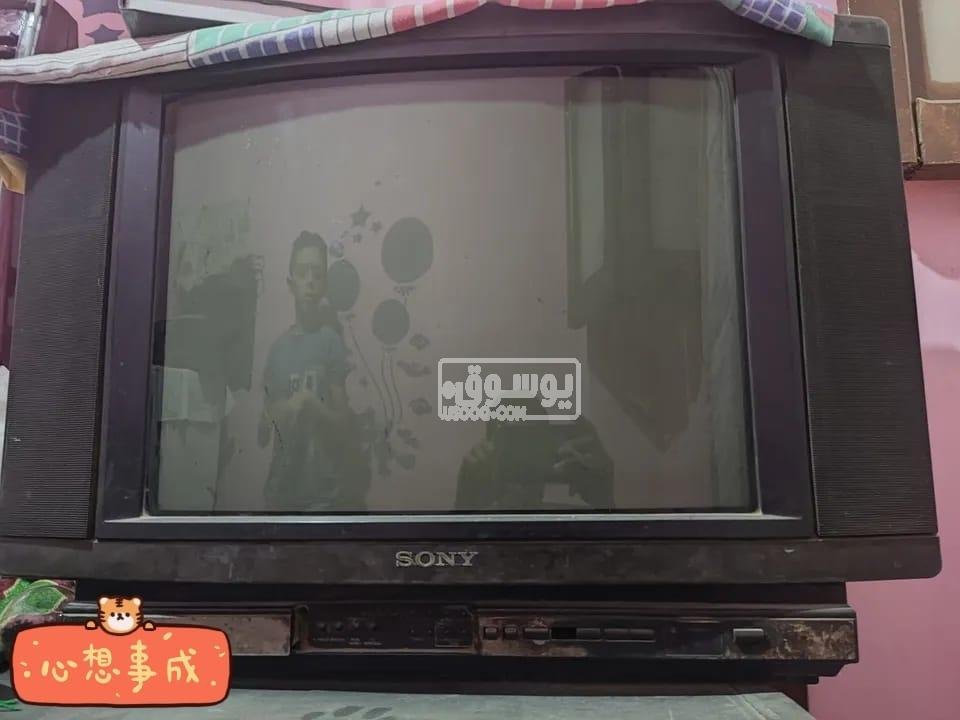 تلفزيون مستعمل بحالة جيدة للبيع 21 بوصة فى الجيزة