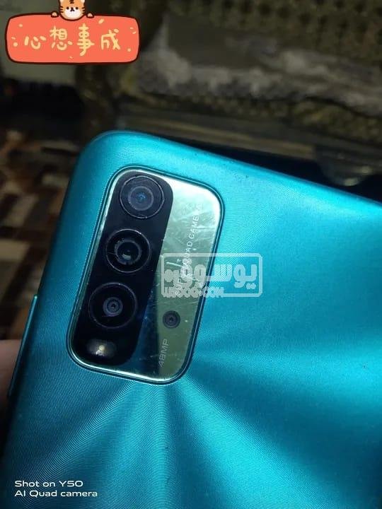 موبايل للبيع شاومى ريدمى 9T استخدام خفيف بإمكانات عالية للبيع