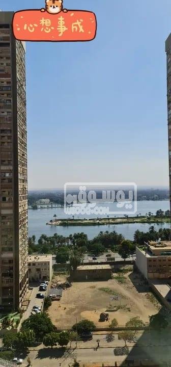 شقة ايجار يومى فيو النيل لكل الاوض فى المعادى