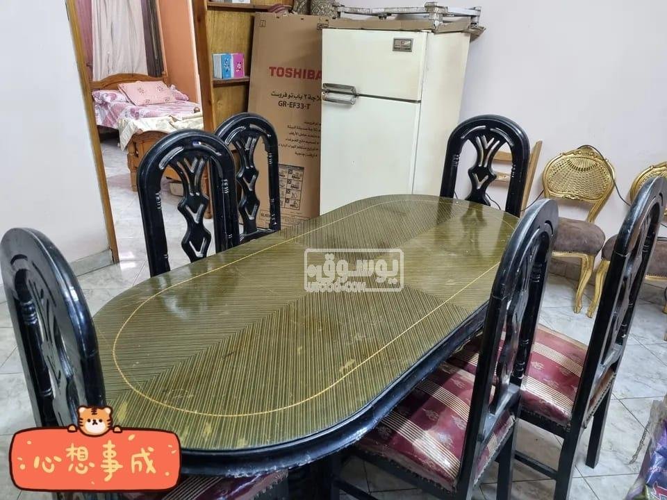 سفرة للبيع مستعملة بحالة جيدة فى عين شمس