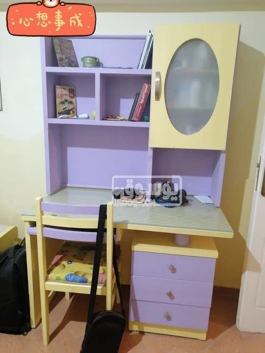 اوضة نوم اطفال كاملة مستعملة بحالة جيدة فى المعادى