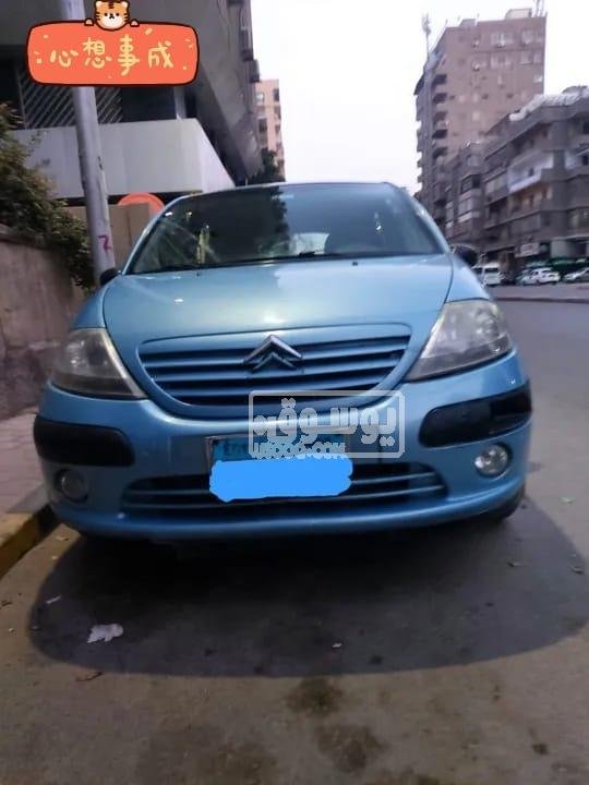 سيارة للبيع ستروين C3 بحالة جيدة موديل 2006 فى المهندسين