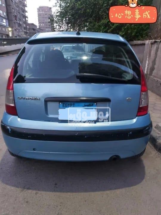 سيارة للبيع ستروين C3 بحالة جيدة موديل 2006 فى المهندسين