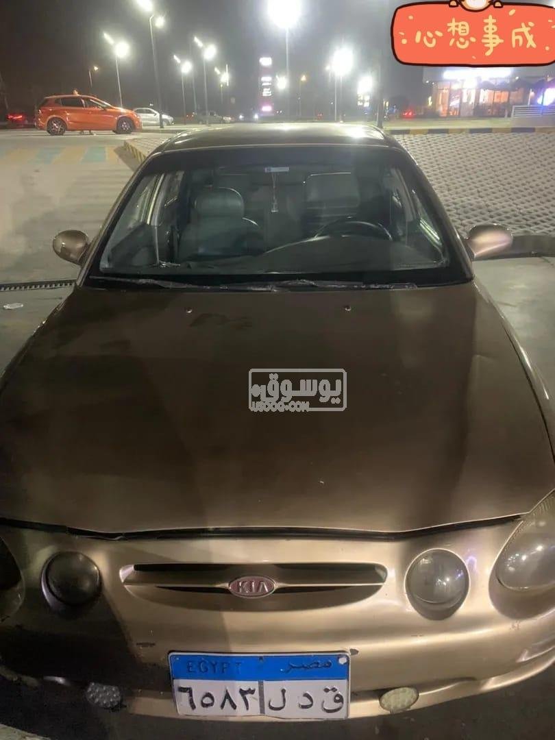 سيارة كيا شوما برخصة سارية لشهر 8 /2024 فى العبور بالقاهرة