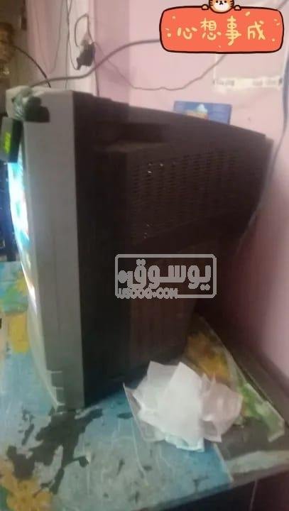 تلفزيون توشيبا مستعمل بحالة ممتازة معاه الرسيفر فى عين شمس