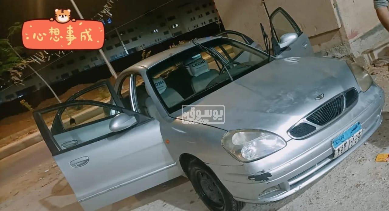 سيارة دايو نوبيرا ماشية 190 الف كم للبيع فى مدينة الشروق