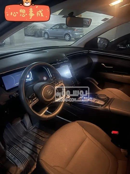 سيارة كسر زيرو هيونداى توسان بتامين شامل لنهاية السنة للبيع