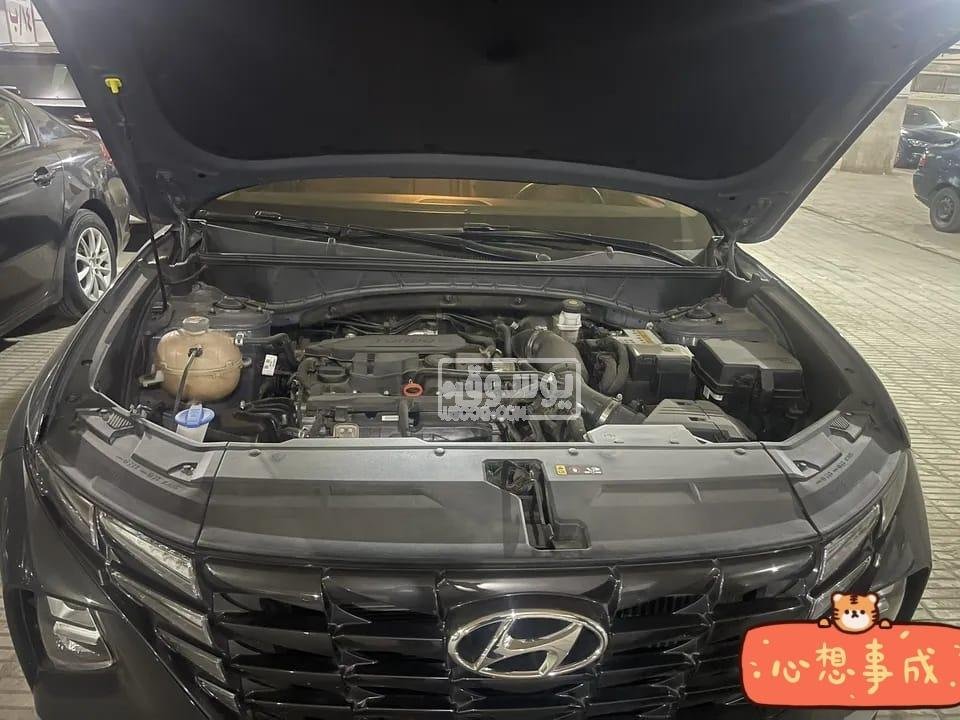 سيارة كسر زيرو هيونداى توسان بتامين شامل لنهاية السنة للبيع