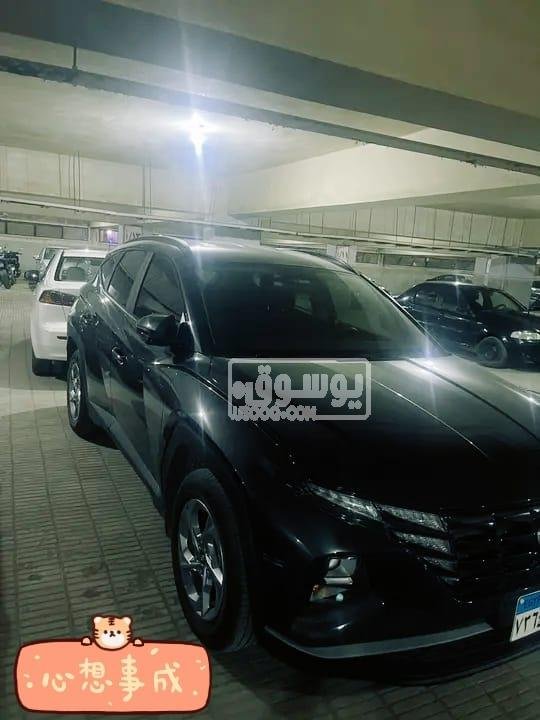 سيارة كسر زيرو هيونداى توسان بتامين شامل لنهاية السنة للبيع