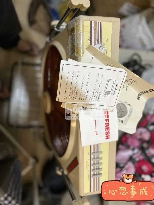 مروحة فريش استاند للبيع جديدة فى العبور بالقاهرة