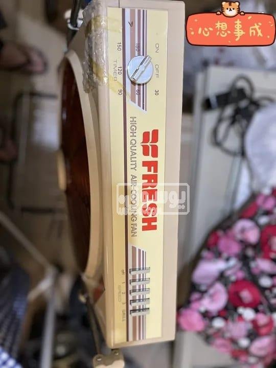 مروحة فريش استاند للبيع جديدة فى العبور بالقاهرة