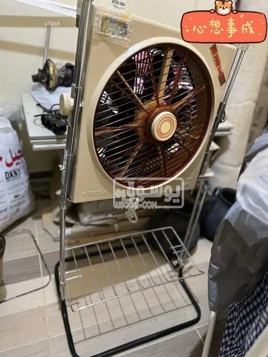 مروحة فريش استاند للبيع جديدة فى العبور بالقاهرة