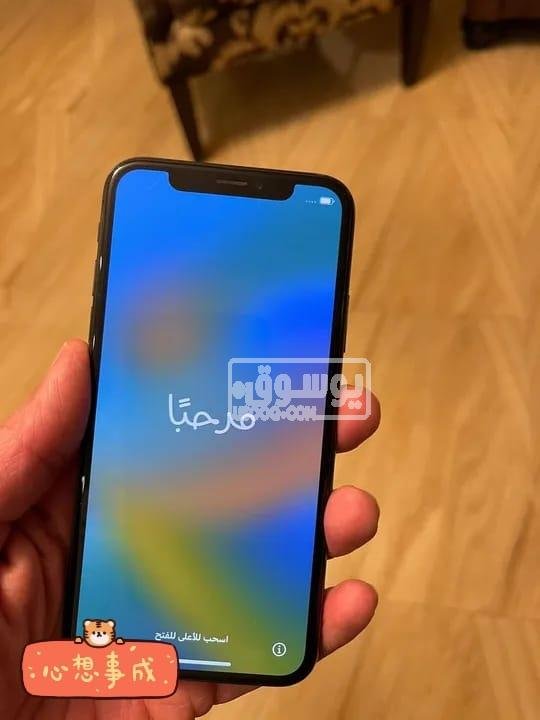 موبايل iphone X معاه العلبة بس للبيع فى التجمع الخامس
