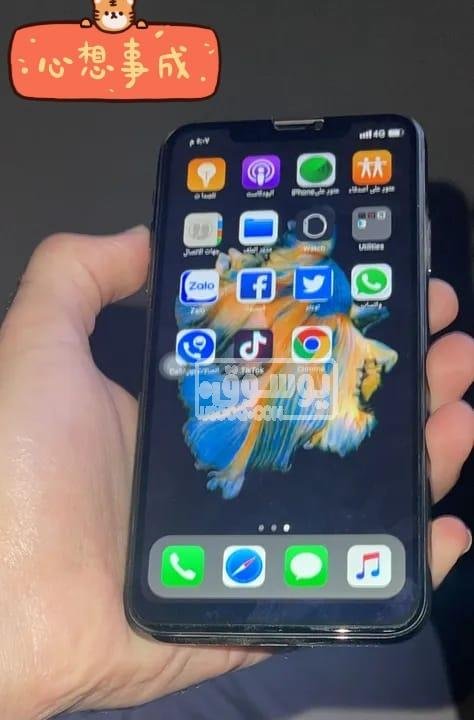 موبايل iphone 11 pro max هاى كوبى بحالة ممتازة للبيع