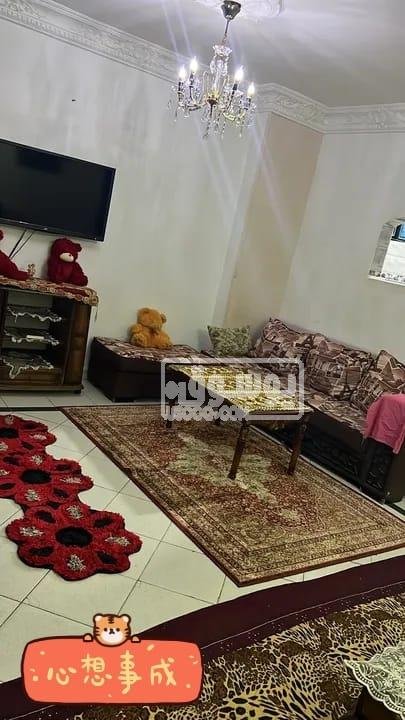 شقة للايجار مفروشة بها تكييف فى الطالبية فيصل