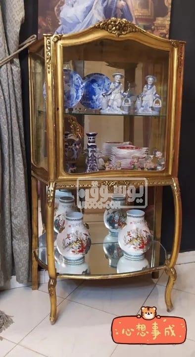 دولاب فضية انتيكة فرنساوى مميز للبيع فى مصر الجديدة