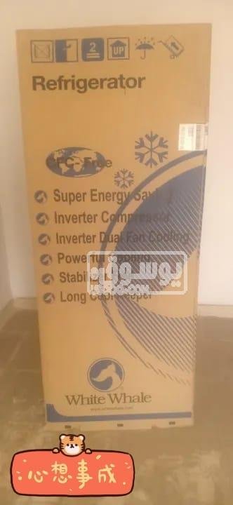 تلاجة وايت ريل استخدام خفيف بحالتها الجديدة للبيع فى القاهرة