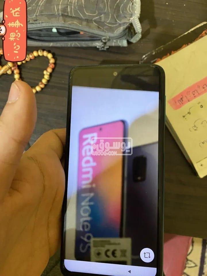 موبايل للبيع استخدام نضيف Redmi note 9S فى الجيزة