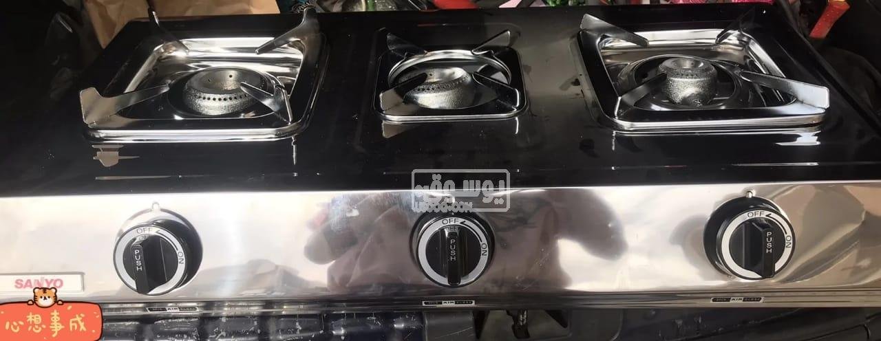 بوتجاز تلاتة شعلة مسطح جديد للبيع فى اكتوبر