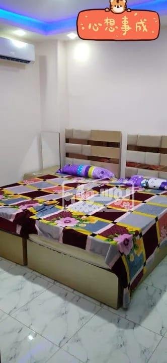 استوديو للايجار مفروش ومكيف والسعر شامل الخدمات فى اكتوبر