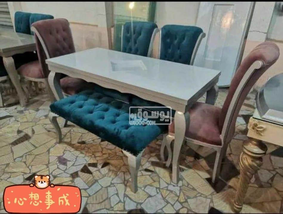 بسعر مش هيتكرر سفرة مودرن خشب زان متاح تنفيذ جميع الالوان