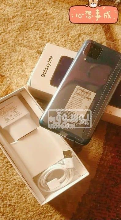 موبايل للبيع Galaxy M12 بمشتملاتة فى الوراق بالجيزة